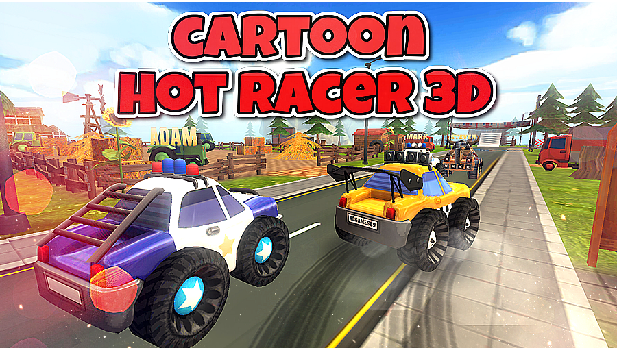 Cartoon Hot Racer 3D